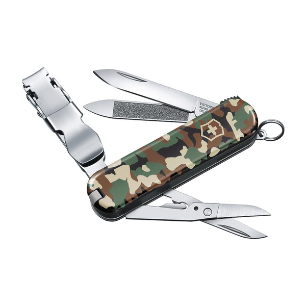 Multiuso Nail Clip 580 Camo victorinox V-0.64 63.94 Kunzi Shop