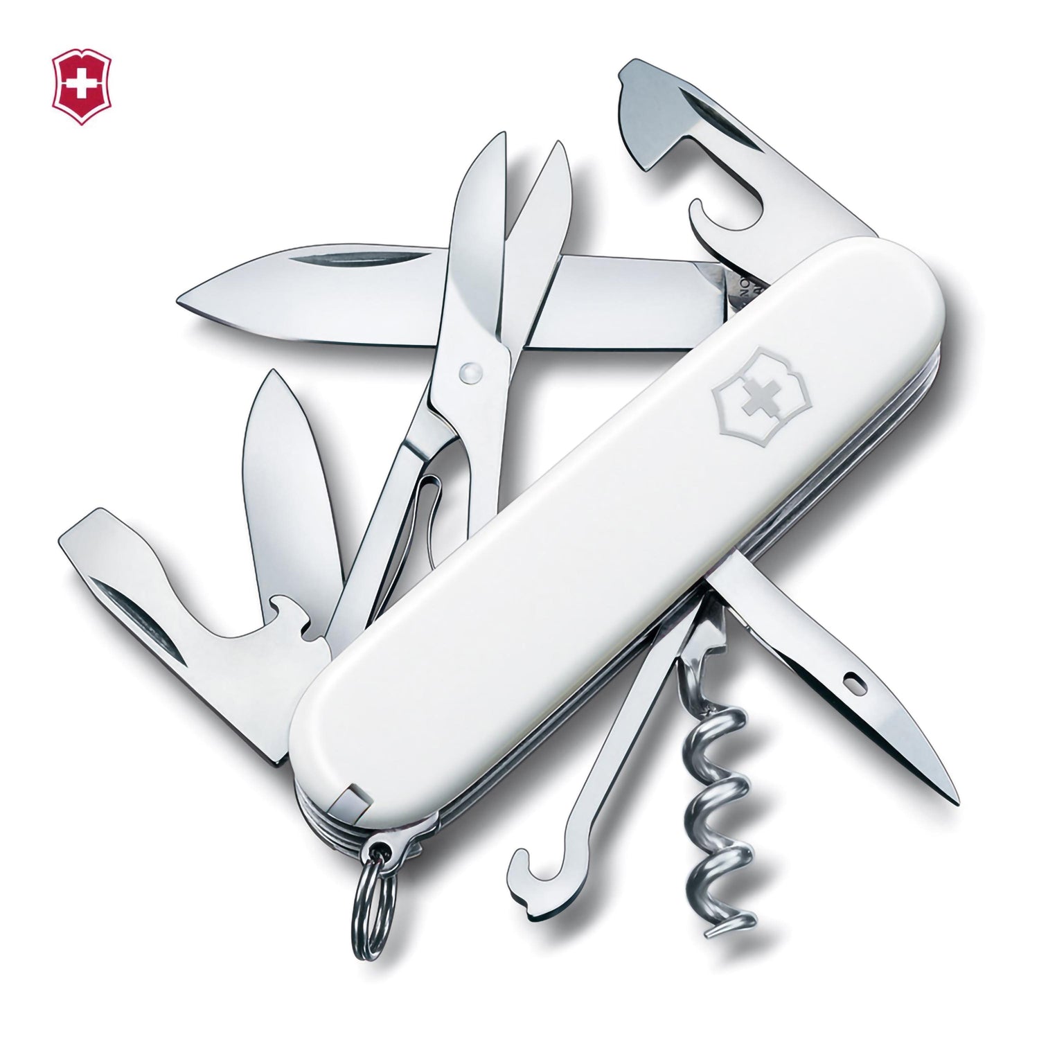 Multiuso Climber Bianco victorinox V-1.37 03.7 Kunzi Shop 1