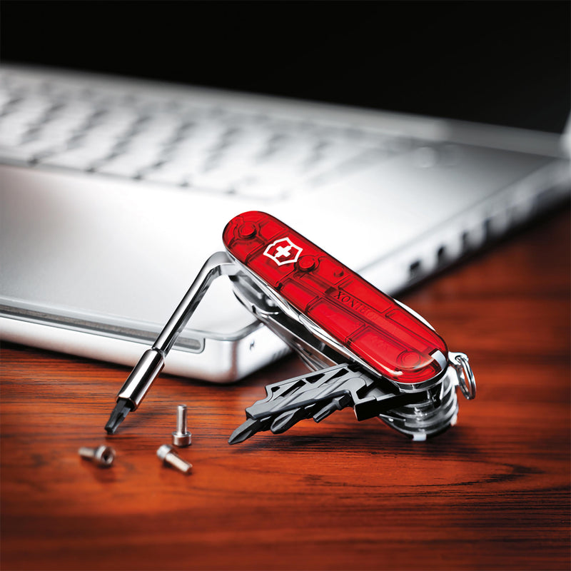 Multiuso Cybertool M Ruby victorinox V-1.77 25.T Kunzi Shop