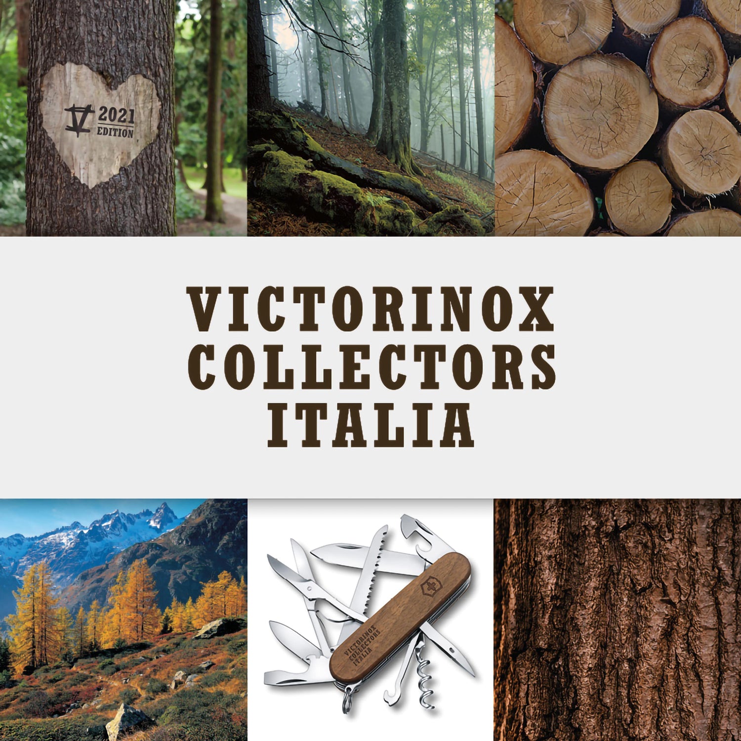 Multiuso Huntsman Wood - Victorinox Collectors Italia 2021 victorinox V-1.CE21 Kunzi Shop 3