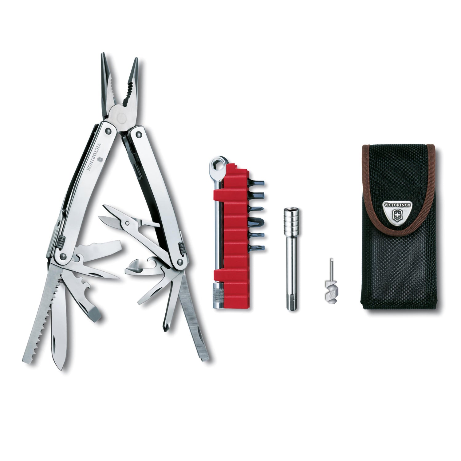 Swiss Tool Spirit X Plus Ratchet con fodero in nylon victorinox V-3.02 36.N Kunzi Shop 1