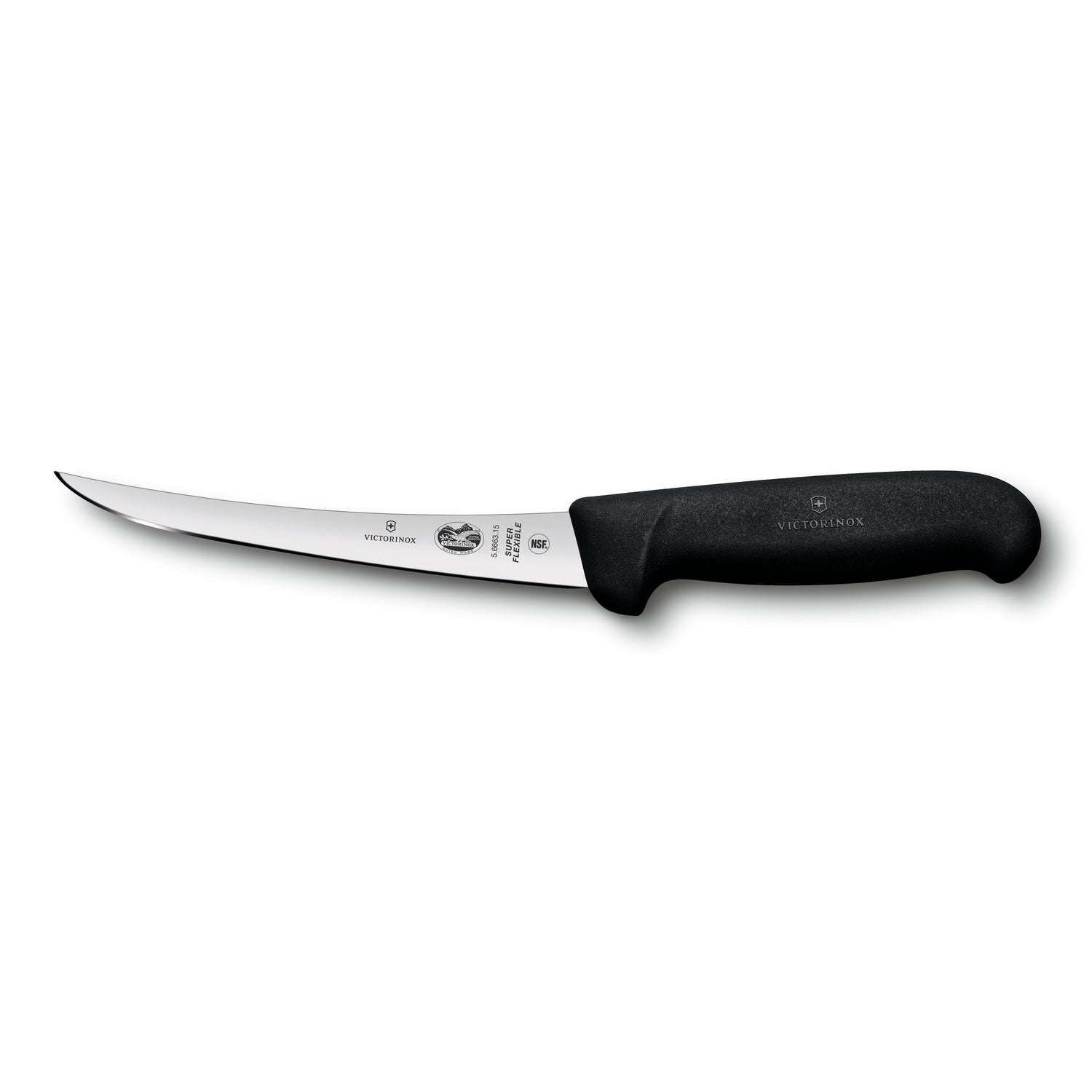 Coltello per disossare curvo e superflessibile Fibrox, 15 cm victorinox coltelleria V-5.66 63.15B Kunzi Shop