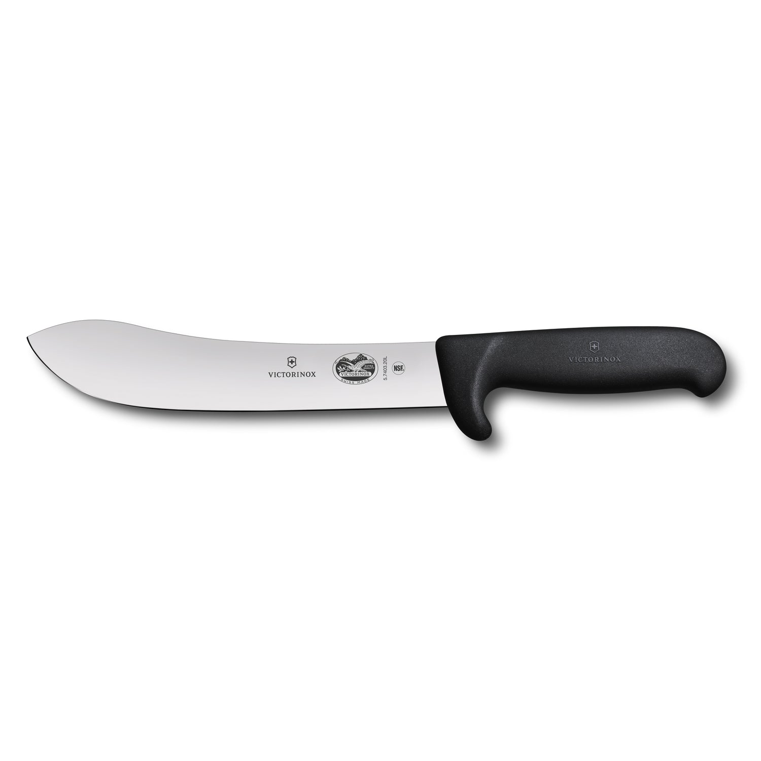 Coltello macello scimitarra Safety Grip - Fibrox victorinox coltelleria V-5.74 03.20L Kunzi Shop 1