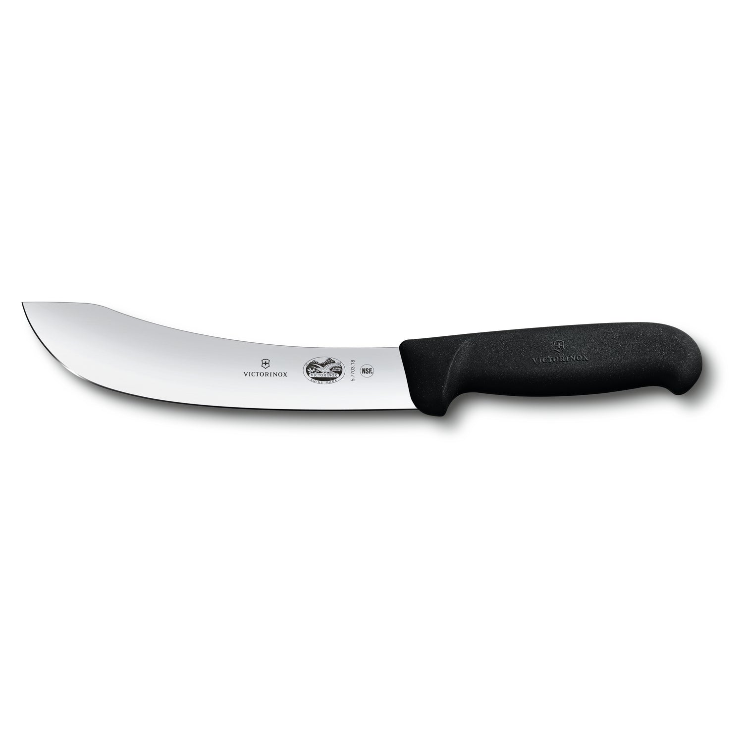 Coltello per scannare tipo tedesco Fibrox, 18 cm victorinox coltelleria V-5.77 03.18B Kunzi Shop