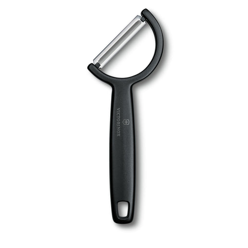 Pelaverdure Rho nero con lama liscia victorinox V-6.09 50.3 Kunzi Shop