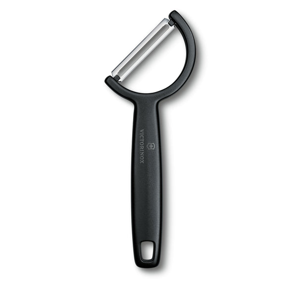 Pelaverdure Rho nero con lama liscia victorinox V-6.09 50.3 Kunzi Shop