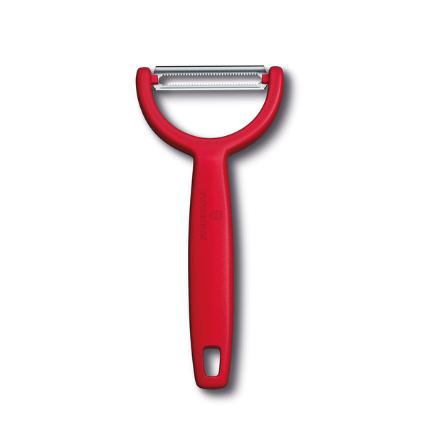 Pelaverdure Ypso rosso con lama dentellata victorinox V-6.09 63.1 Kunzi Shop