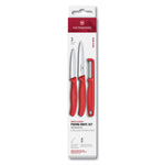 Set di spelucchini con pelaverdure Rosso - Swiss Classic victorinox coltelleria V-6.71 11.33C1 Kunzi Shop
