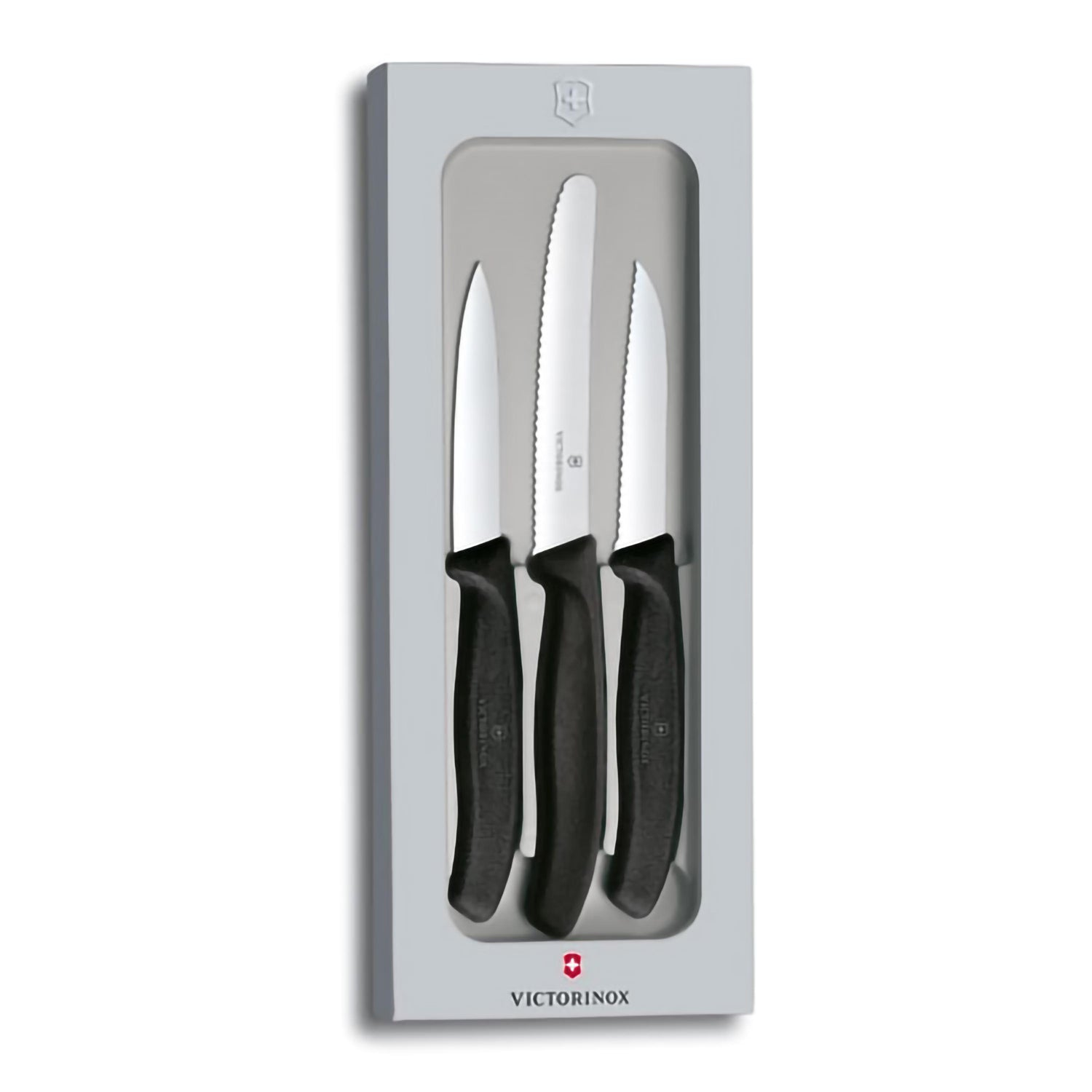 Set di 3 spelucchini nero - Swiss Classic victorinox coltelleria V-6.71 13.3G Kunzi Shop 1