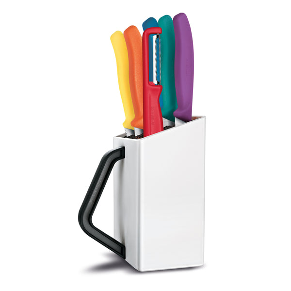 Ceppo 6 spelucchini e accessori - Swiss Classic victorinox coltelleria V-6.71 26.6C1 Kunzi Shop