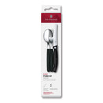Set Pic Nic manico nero - Swiss Classic victorinox coltelleria V-6.71 93.3F Kunzi Shop