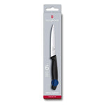 Set 6 coltelli bistecca ondulato manico blu - Swiss Classic victorinox coltelleria V-6.72 32.6 Kunzi Shop