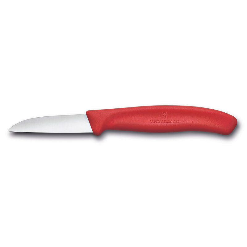 Spelucchino manico Rosso - Swiss Classic victorinox coltelleria V-6.73 01 Kunzi Shop