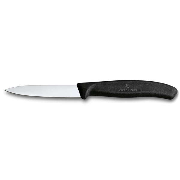 Spelucchino manico nero - Swiss Classic victorinox coltelleria V-6.76 03 Kunzi Shop