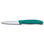 Spelucchino ondulato manico verde - Swiss Classic victorinox coltelleria V-6.76 34.C1 Kunzi Shop