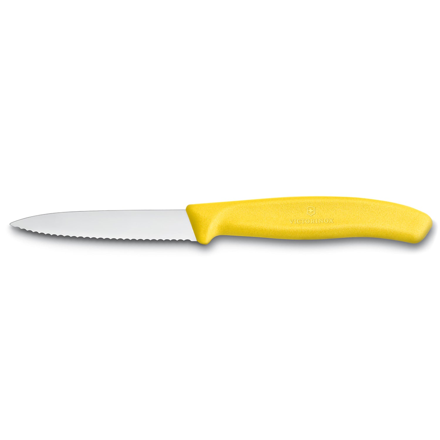 Spelucchino ondulato manico giallo - Swiss Classic victorinox coltelleria V-6.76 36.L118 Kunzi Shop