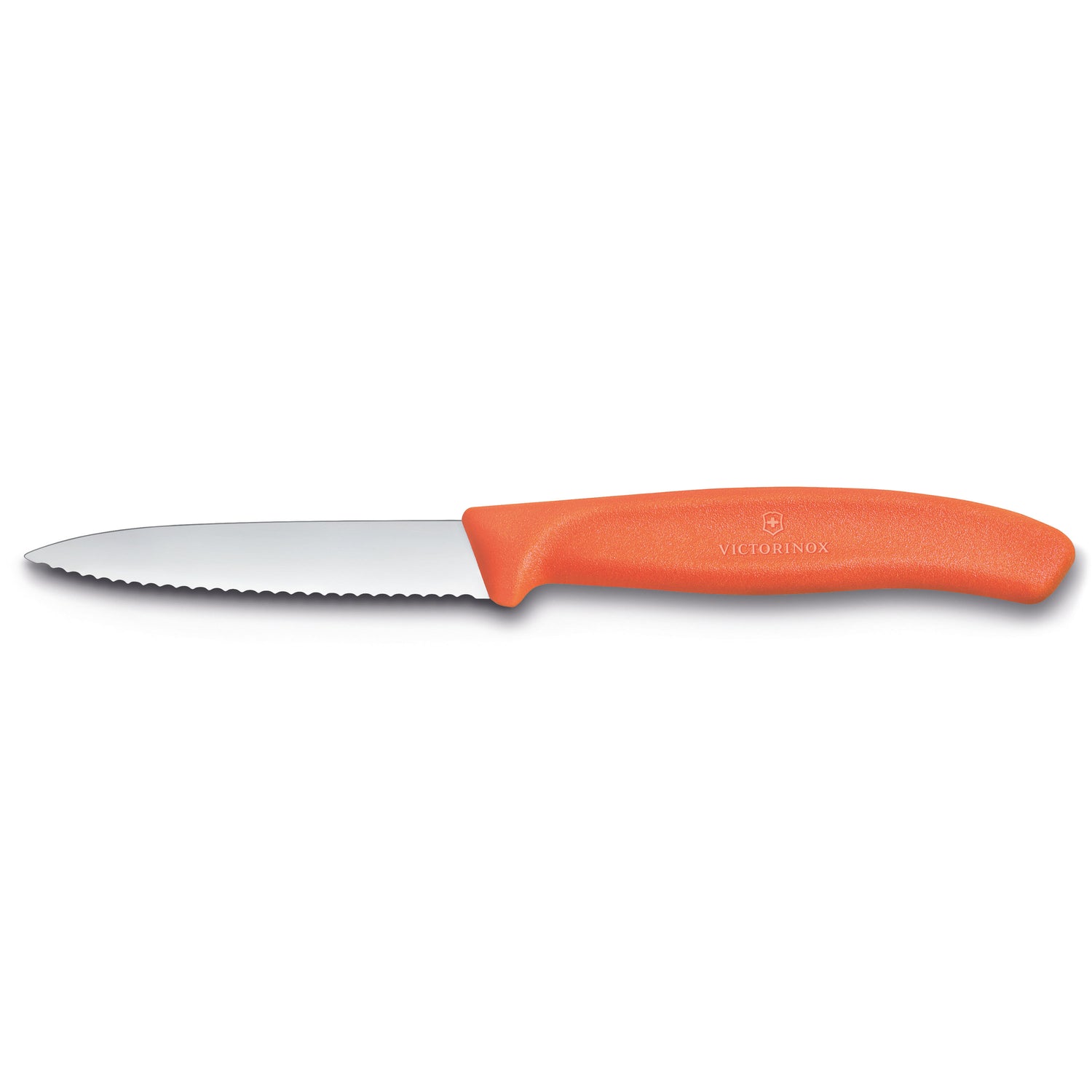 Spelucchino ondulato manico arancione - Swiss Classic victorinox coltelleria V-6.76 39.C1 Kunzi Shop