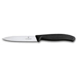 Spelucchino manico nero - Swiss Classic victorinox coltelleria V-6.77 03 Kunzi Shop