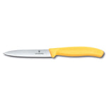 Spelucchino lama liscia manico giallo - Swiss Classic victorinox coltelleria V-6.77 08.C1 Kunzi Shop