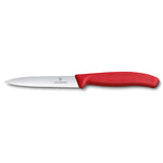 Spelucchino ondulato manico Rosso - Swiss Classic victorinox coltelleria V-6.77 31 Kunzi Shop