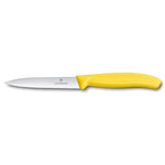 Spelucchino ondulato manico giallo - Swiss Classic victorinox coltelleria V-6.77 36.L8 Kunzi Shop