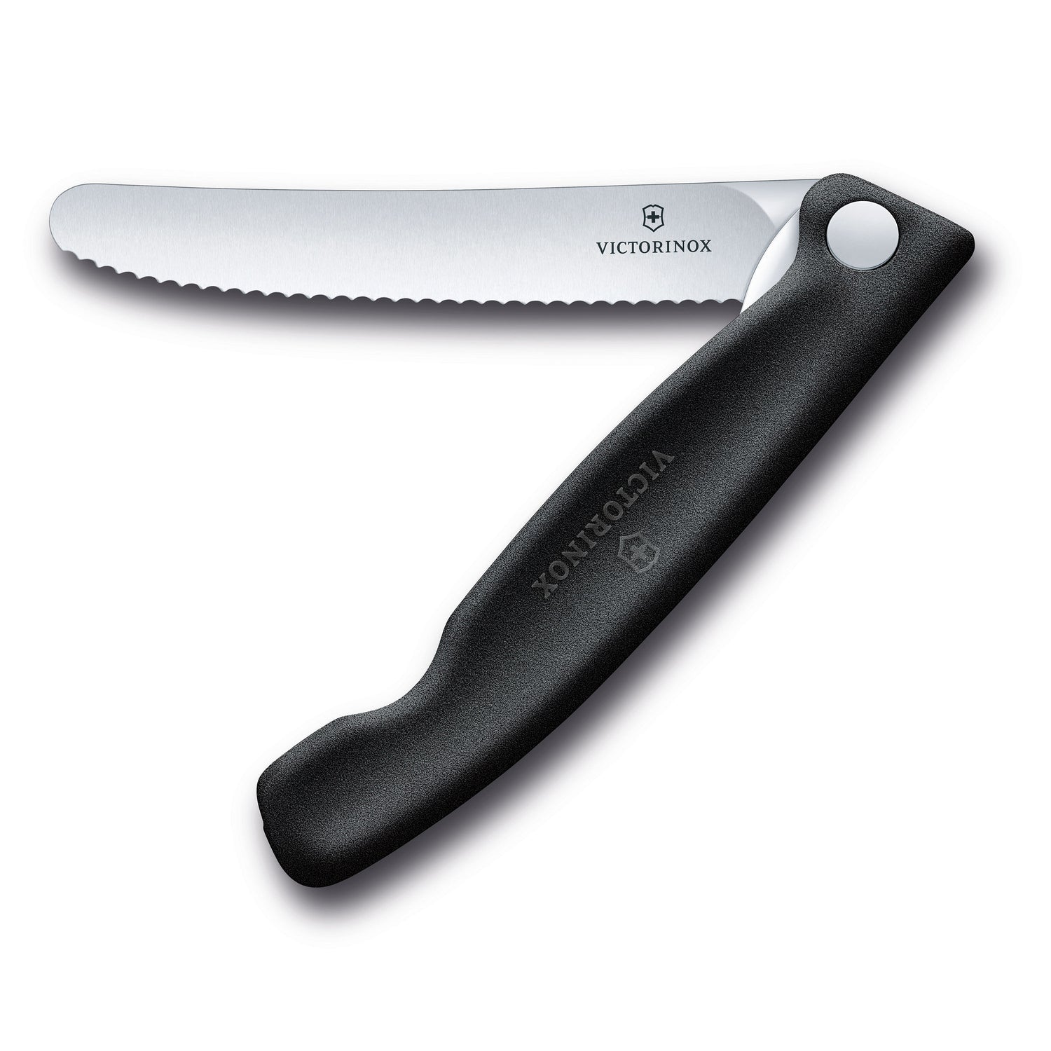 Coltello tavola ondulato pieghevole nero in blister - Swiss Classic victorinox coltelleria V-6.78 33.F Kunzi Shop 4