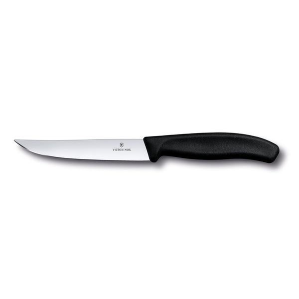 Coltello bistecca manico nero Gourmet - Swiss Classic victorinox coltelleria V-6.79 03 Kunzi Shop