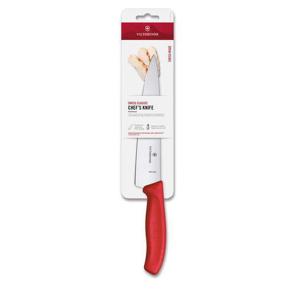 Coltello cucina manico Rosso blister - Swiss Classic victorinox coltelleria V-6.80 01.19C1B Kunzi Shop 2