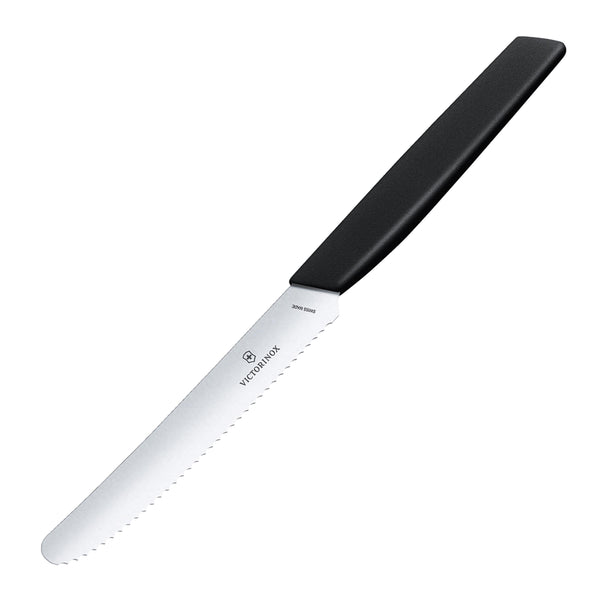 Coltello tavola manico nero - Swiss Modern victorinox coltelleria V-6.90 03.11W Kunzi Shop 2