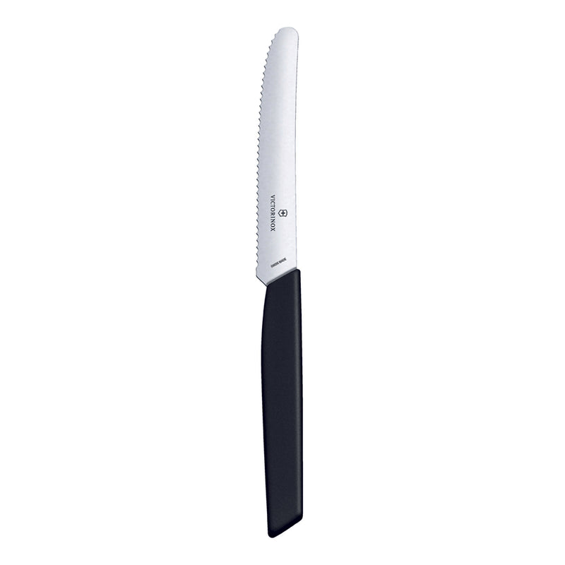 Coltello tavola manico nero - Swiss Modern victorinox V-6.90 03.11W Kunzi Shop