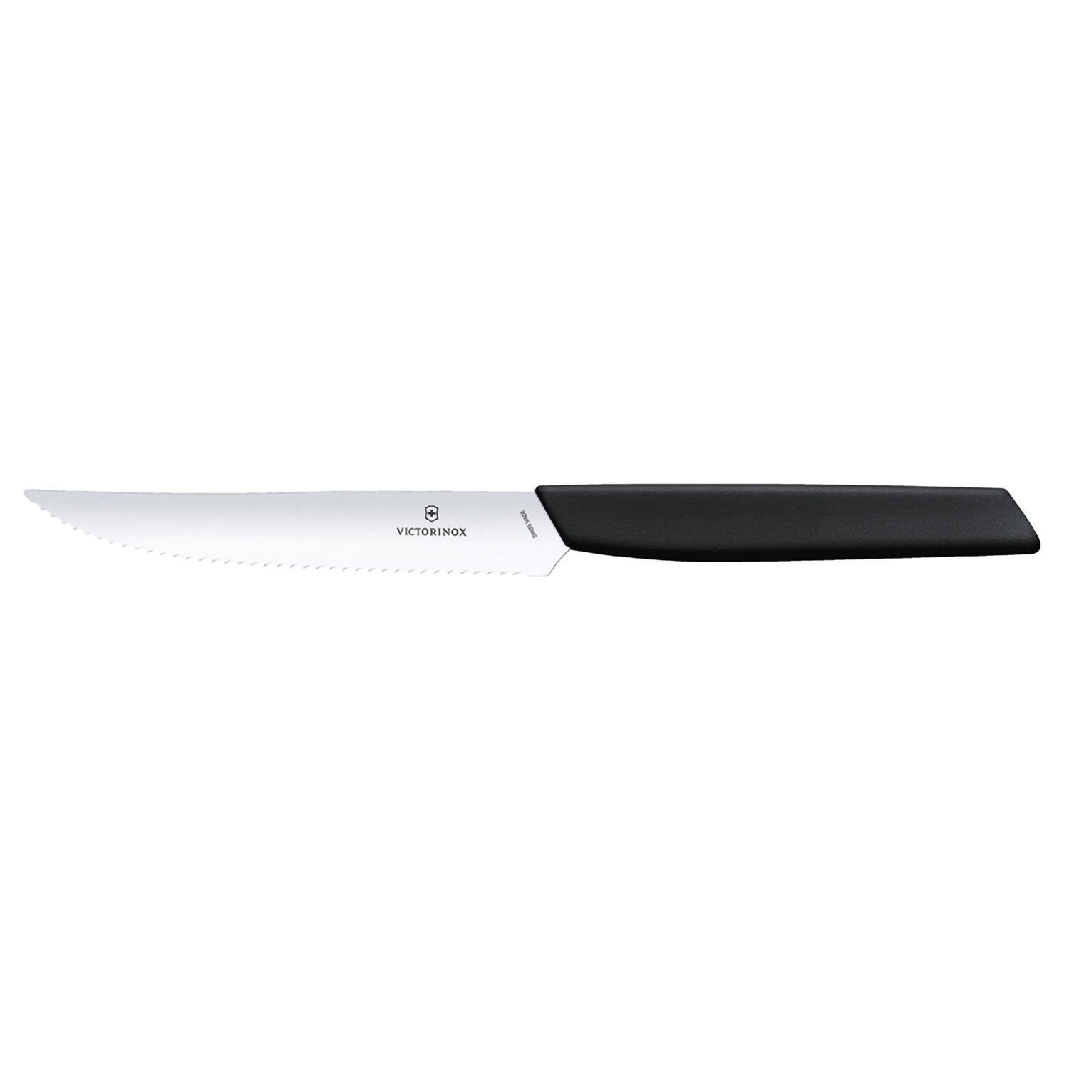 Coltello bistecca e pizza manico nero - Swiss Modern victorinox coltelleria V-6.90 03.12W Kunzi Shop 1