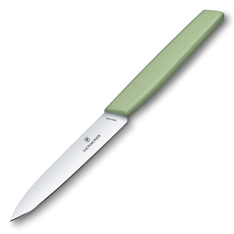 Spelucchino lama liscia manico Moss - Swiss Modern victorinox coltelleria V-6.90 06.1042 Kunzi Shop