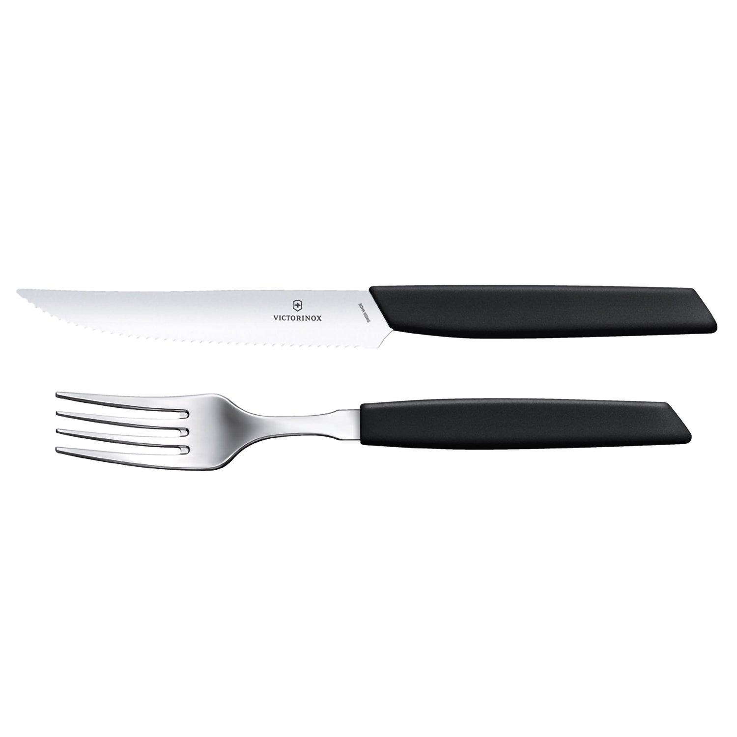 Set tavola 12 pezzi manico nero - Swiss Modern victorinox coltelleria V-6.90 93.12W.12 Kunzi Shop 1