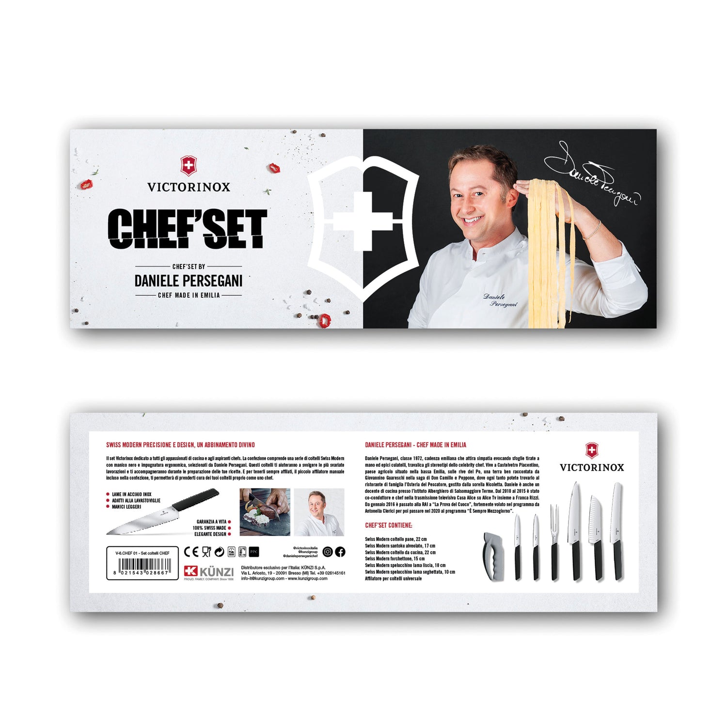 Chef Set by Daniele Persegani victorinox V-6.CHEF 01 Kunzi Shop 3