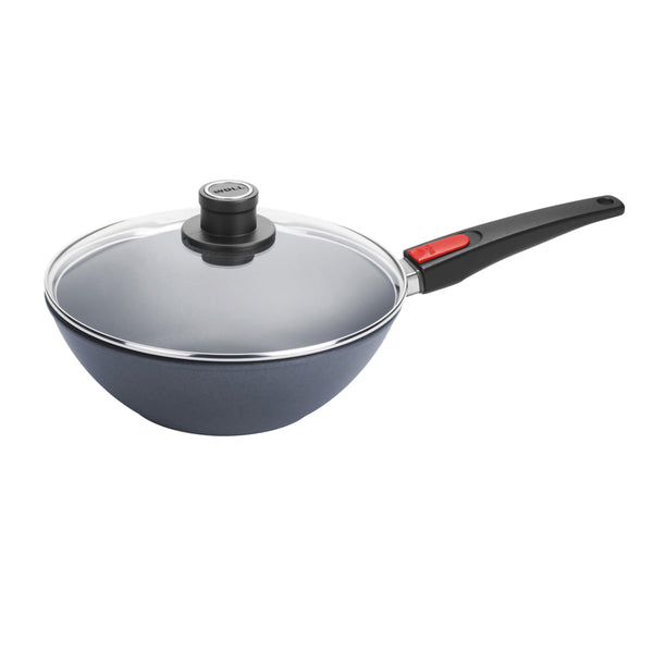 Diamond Lite - Wok Ø 26 con coperchio woll WLL 11026DPIL Kunzi Shop