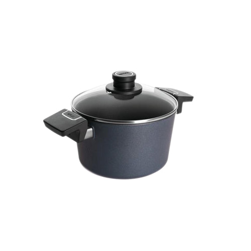 Diamond Lite - Pentola Ø 24, con coperchio woll WLL 124DPIL Kunzi Shop
