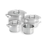 Set 7 pentole Steel woll WLL ST-SET002 Kunzi Shop