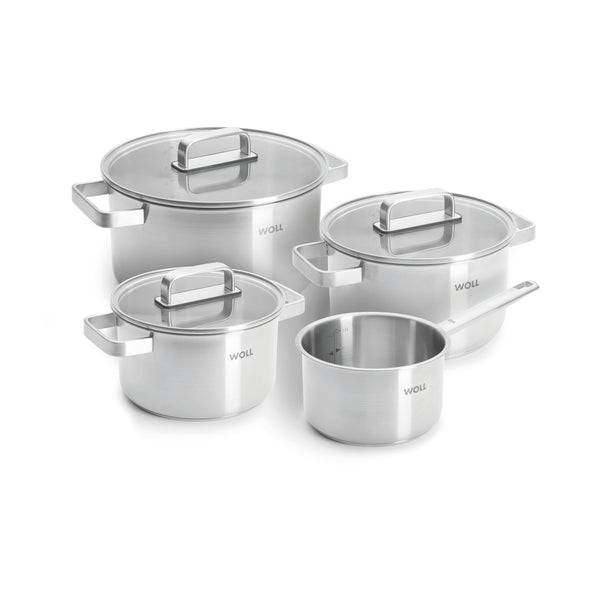 Set 7 pentole Steel woll WLL ST-SET002 Kunzi Shop