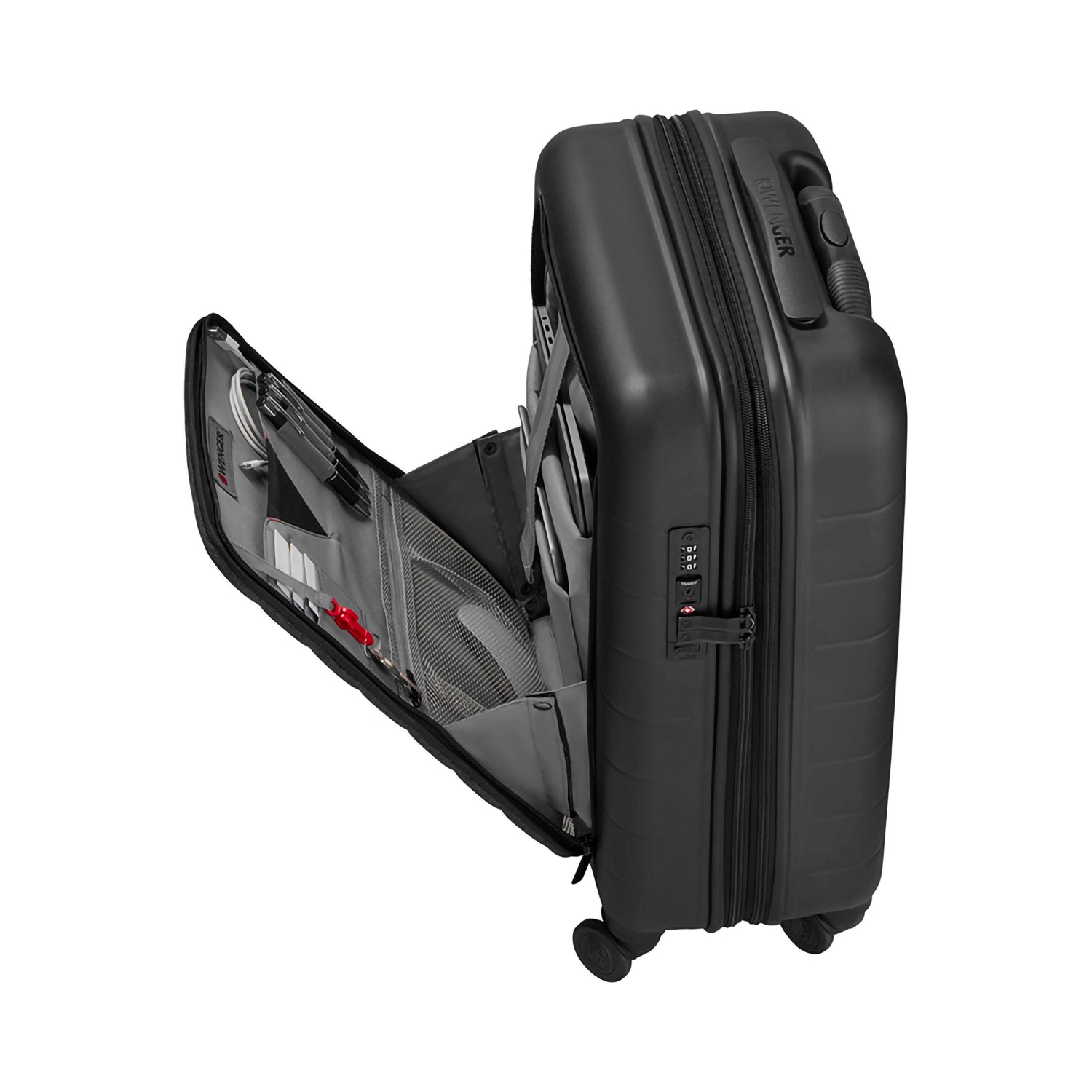 Case Syntry Carry-On Black/Grey wenger WNG 610163 Kunzi Shop 5