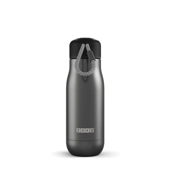 Bottiglia termica da 350 ml Gun Metal zoku ZK 141-GM Kunzi Shop