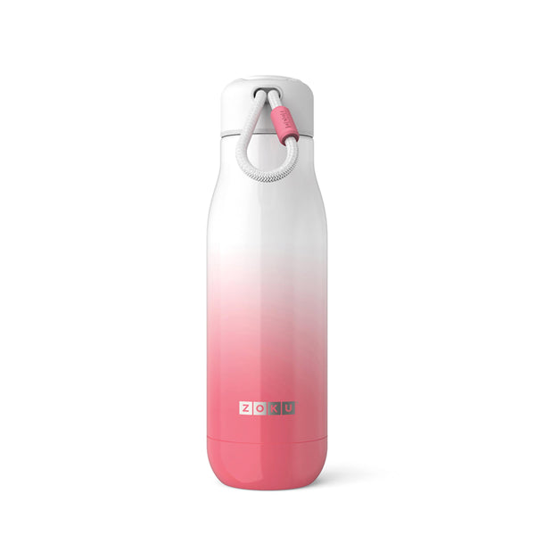 Zoku - Bottiglia termica di colore bianco sfumato in rosa da 500 ml zoku ZK 142-14 Kunzi Shop