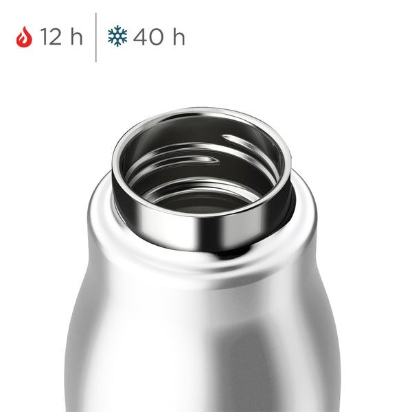 Zoku - Bottiglia termica di colore bianco sfumato in rosa da 500 ml zoku ZK 142-14 Kunzi Shop 2