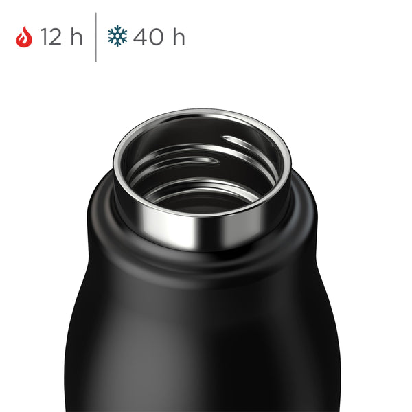 Zoku - Bottiglia termica di colore nero da 500 ml zoku ZK 142-BLK Kunzi Shop 2