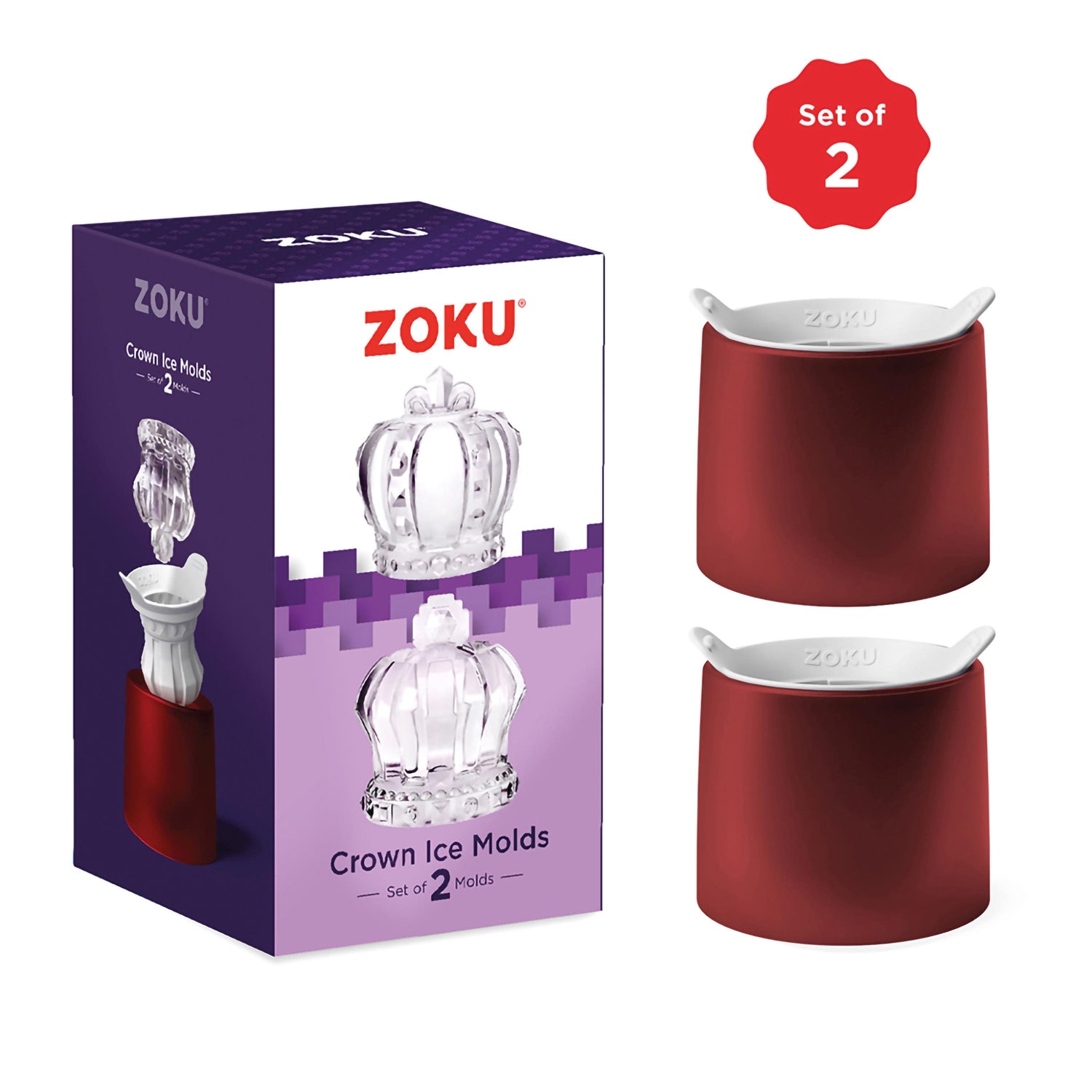 Crown Ice Mold zoku ZK 180 Kunzi Shop 4