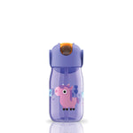 Zoku - Kids Flip Straw Bottle Viola zoku ZK 201 PU Kunzi Shop