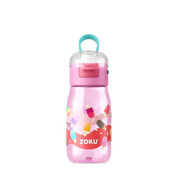 Bottiglia Kids Flip Gulp Pink Pops zoku ZK 202-501 Kunzi Shop