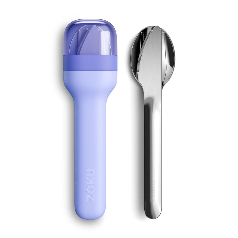 Set posate in acciaio inox azzurro zoku ZK 308 BL Kunzi Shop
