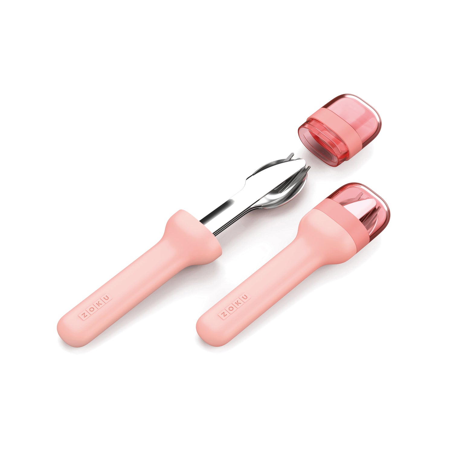 Set posate in acciaio inox Peach zoku ZK 308 PE Kunzi Shop 2