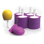 Stampo in silicone per 4 ghiaccioli giganti zoku ZK GLPM Kunzi Shop