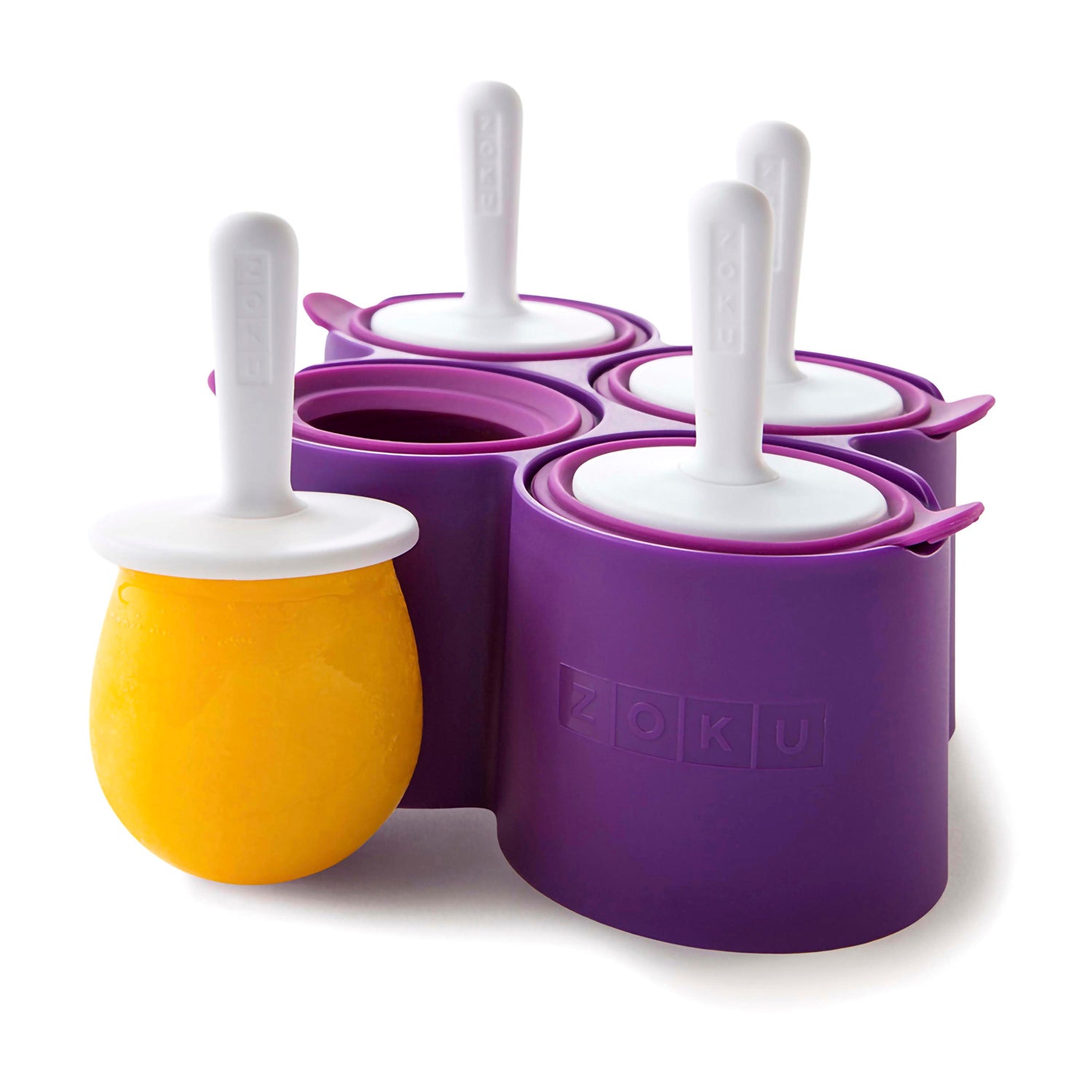 Stampo in silicone per 4 ghiaccioli giganti zoku ZK GLPM Kunzi Shop 2